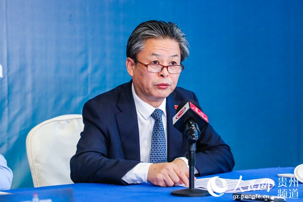 中國(guó)-東盟中心秘書(shū)長(zhǎng)陳德海。吳少飛 攝