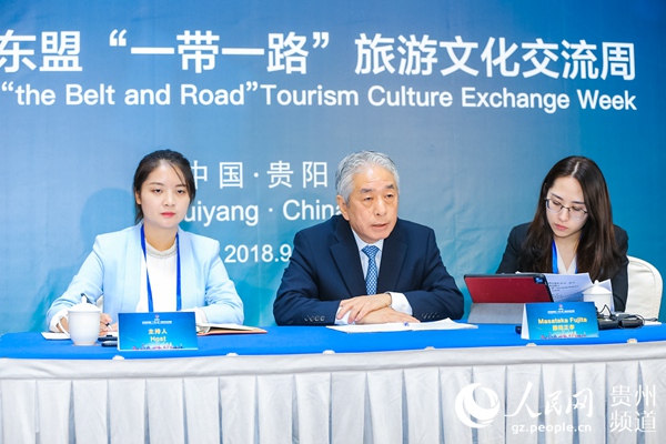 日本—東盟中心秘書(shū)長(zhǎng)藤田正。孫一銘 攝