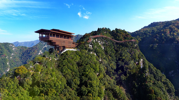 【云游渭南】待到春暖花開之時，我們相約草長鶯飛的少華山！_fororder_龍首閣 (2)